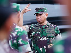 Panglima TNI Cek Kesiapan Pasukan Elite TNI AU Sat Bravo 90