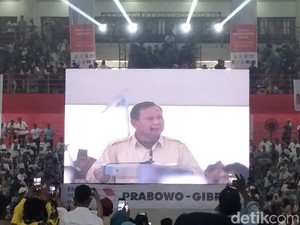 Prabowo: Kebaikan Jangan Dibalas Pengkhianatan