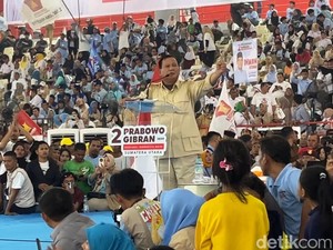 Prabowo Singgung Malin Kundang di Sumut, Kebaikan Dibalas Pengkhianatan