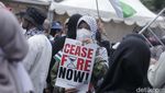 Protes Global di Jakarta, Massa Sebut Pemimpin Israel sebagai Penjahat Perang