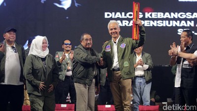 Ribuan Pensiunan PNS Dukung Ganjar-Mahfud