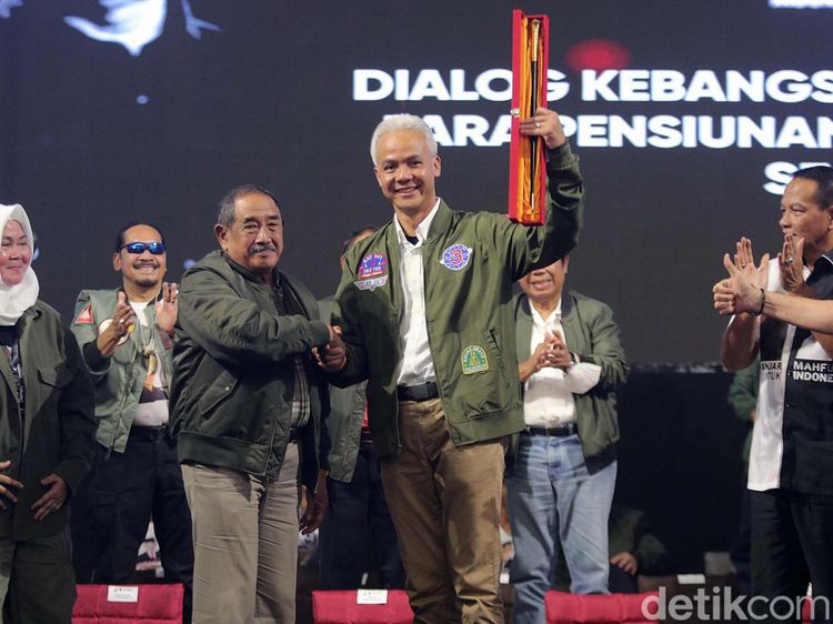 Ribuan Pensiunan PNS Dukung Ganjar-Mahfud