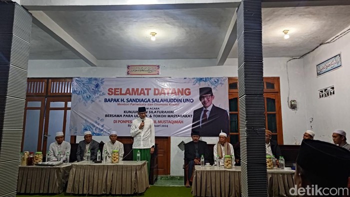 Sandiaga di Banyuwangi