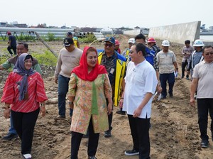 Walkot Sebut Proses Pembangunan Tanggul Laut di Semarang Capai 62%