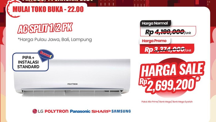 AC di Transmart Full Day Sale