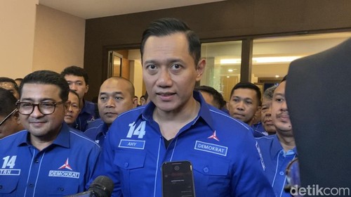 AHY di Hotel Sultan (Firda Cynthia/detikcom)