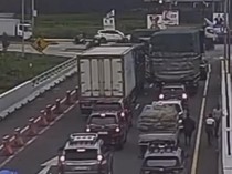 Polisi Ciduk 3 Pelaku Aksi Pemalakan di Exit Tol Keramasan-Palembang