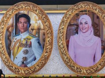Foto-foto Royal Wedding Brunei Pangeran Abdul Mateen & Anisha Rosnah
