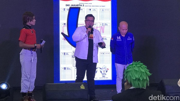 Caleg DPR RI Partai Demokrat Syahrial Nasution (Firda Cynthia/detikcom)
