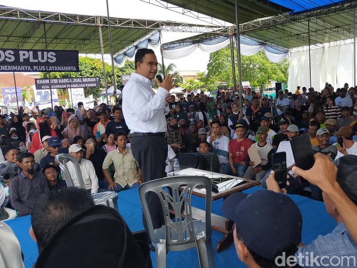 Capres Anies Baswedan bertemu petani di Lampung Timur Capres Anies Baswedan bertemu petani di Lampung Timur
