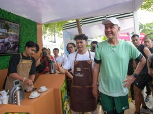 Tinjau UMKM di SeliweRUN, Ganjar Dorong Ketahanan Pangan-Entrepreneurship