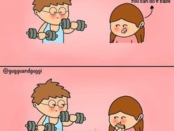 Deretan Komik Unyu Bersama Pasangan, Jomblo Minggir Dulu Ya