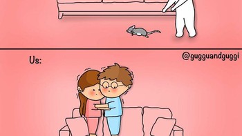 Terus yang usir tikusnya siapa dong? Foto: (Bored Panda).