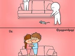 Deretan Komik Unyu Bersama Pasangan, Jomblo Minggir Dulu Ya