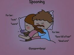 Deretan Komik Unyu Bersama Pasangan, Jomblo Minggir Dulu Ya