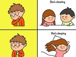 Deretan Komik Unyu Bersama Pasangan, Jomblo Minggir Dulu Ya