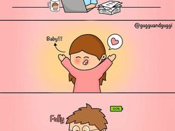 Deretan Komik Unyu Bersama Pasangan, Jomblo Minggir Dulu Ya