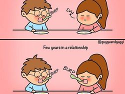 Deretan Komik Unyu Bersama Pasangan, Jomblo Minggir Dulu Ya