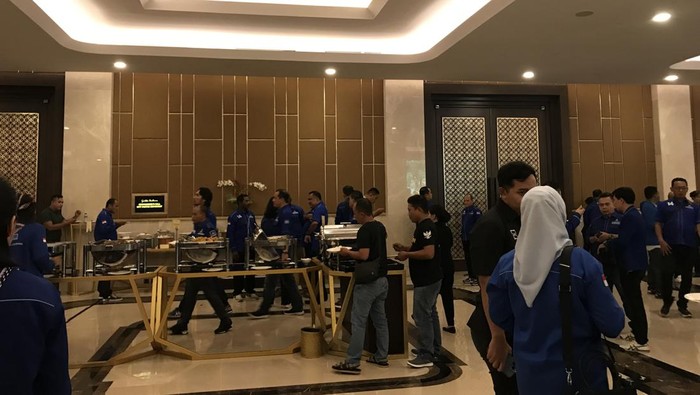 Elite Partai Demokrat kumpul di hotel Sultan