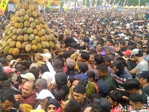 Festival Durian di Pekalongan Ricuh, Sejumlah Warga Terluka dan Pingsan