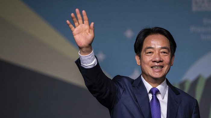Lai Ching-te terpilih sebagai Presiden baru Taiwan. Lai Ching-te menang Pilpres Taiwan melawan Hou Yu-ih dari oposisi Kuomintang (KMT).