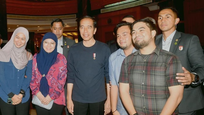Jokowi di Brunei