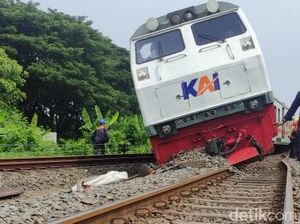 KA Pandalungan Anjlok di Sidoarjo, Penumpang Dievakuasi
