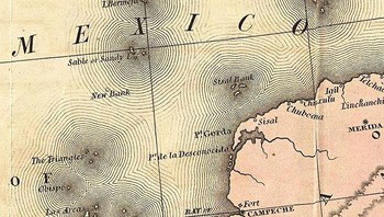 Bermeja dikenal sebagai pulau hantu yang terlihat di peta di lepas pantai utara Yucatan hingga abad ke-20. Yang menarik dari pulau ini adalah pencarian tidak menemukan apa pun yang bisa disebut pulau. Ketika pihak berwenang berusaha mencari sebidang tanah ini, mereka tidak menemukan apa pun selain air. Sampai hari ini tidak ada yang bisa menjelaskan apakah pulau itu pernah ada atau tidak. Foto: Bored Panda