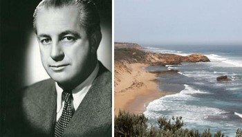Harold Edward Holt menjabat sebagai Perdana Menteri Australia ke-17 dari tahun 1966 hingga dugaan kematiannya pada tahun 1967. Misteri hilangnya Holt masih belum dapat dijelaskan. Ia sangat menyukai laut, jadi pada suatu akhir pekan, Holt meyakinkan keempat temannya untuk berhenti di Pantai Cheviot yang terpencil untuk berenang sebelum makan siang. Saat berenang, tubuh Holt cepat terbawa ke laut. Salah satu saksi menggambarkannya seperti “seperti daun yang dicabut.” Kematian Holt memicu salah satu operasi pencarian terbesar dalam sejarah Australia namun tak ada yang berhasil menemukan tubuhnya. Tentu saja, cerita ini memicu banyak teori konspirasi, orang-orang percaya dia mungkin dibunuh oleh CIA atau memalsukan kematiannya sendiri. Foto: Bored Panda