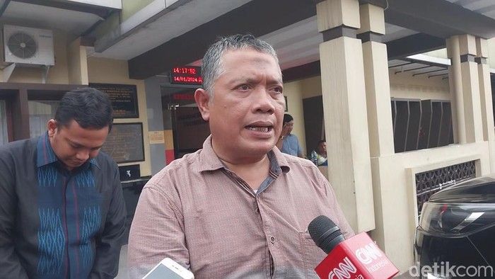 Ketua Bawaslu Sumut Aswin Diapari Lubis. (Finta Rahyuni/detikSumut)