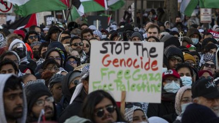 Aktivis Pro-Palestina Gagalkan Wisuda Columbia University