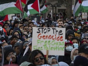Aksi Massa Pro Palestina di Universitas Michigan Dipukul Mundur Polisi
