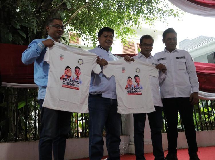 Penjahit Indonesia Raya Dukung Prabowo-Gibran