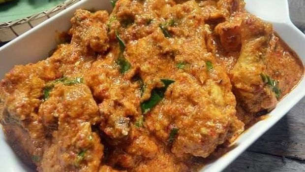 Rendang cempedak makanan khas Jambi khususnya Kabupaten Kerinci.