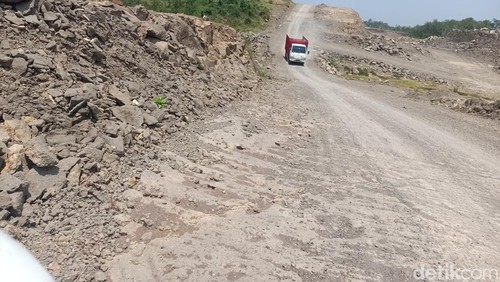 Salah satu ruas lahan proyek tol Gilimanuk-Mengw idi Kecamatan Pekutatan, Jembrana, beberapa waktu lalu. (I Putu Adi Budiastrawan/detikBali).
