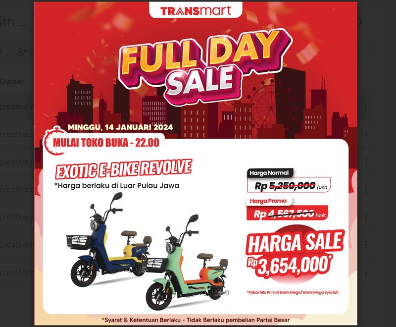 Transmart Full Day Sale