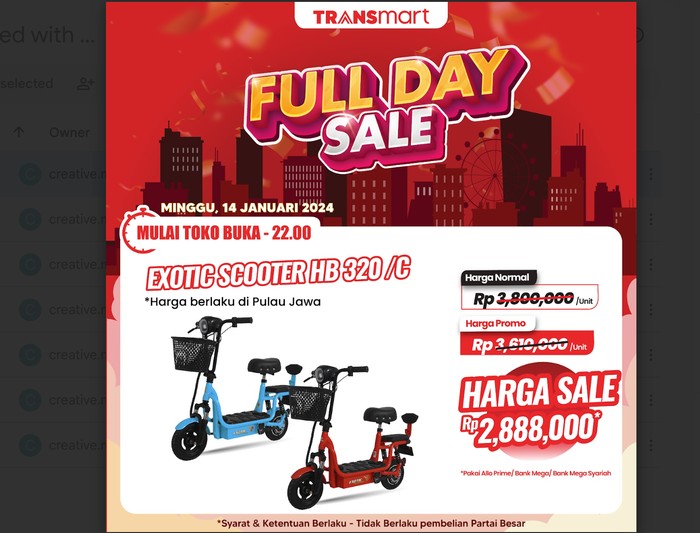 Transmart Full Day Sale