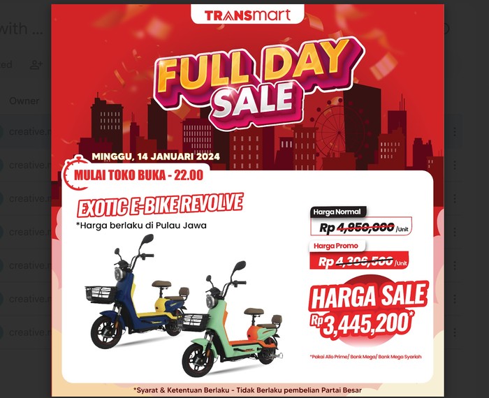 Transmart Full Day Sale