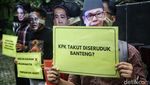 Aksi Memperingati 4 Tahun Harun Masiku yang Masih Buron