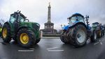 Bawa Traktor, Petani Jerman Protes Pengurangan Subsidi Pertanian