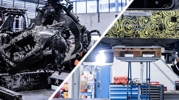 Fasilitas daur ulang BMW di Jerman