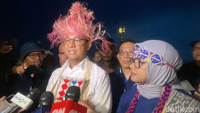 Capres nomor urut 1 Anies Baswedan.