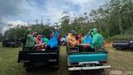 Basah-basahan di Curug Hordeng Sentul Lebih Dulu, Makan Nasi Liwet Kemudian