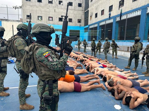 Detik-detik Tentara Ekuador Kuasai Sejumlah Penjara Usai Kerusuhan