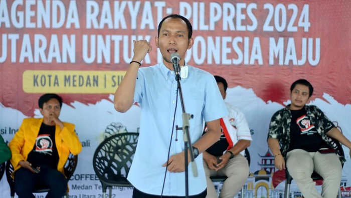 Kala Mahasiswa di Medan Kawal Gerakan Pilpres Satu Putaran Ratusan aktivis mahasiswa dari berbagai kampus dan elemen organisasi se-Provinsi Sumatera Utara menghadiri Kopi Darat Formasi Indonesia Moeda (FIM) di Pos Ambai Coffee Medan.