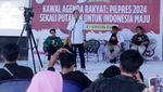 Kala Mahasiswa di Medan Kawal Gerakan Pilpres Satu Putaran