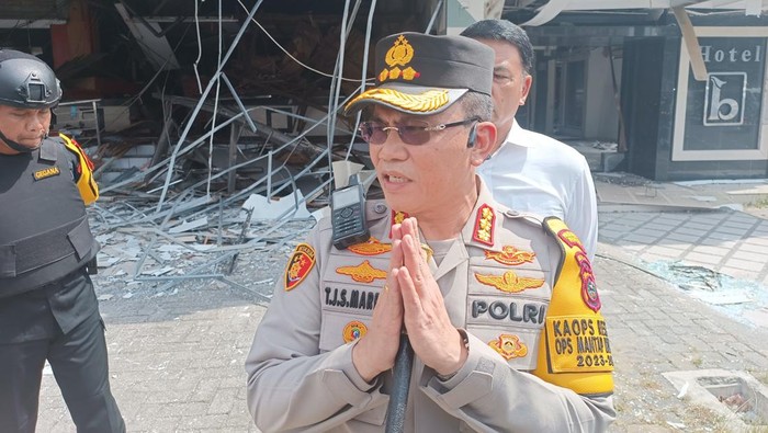Kapolrestabes Medan Kombes Teddy Jhon Marbun (Goklas Wisely/detikSumut)