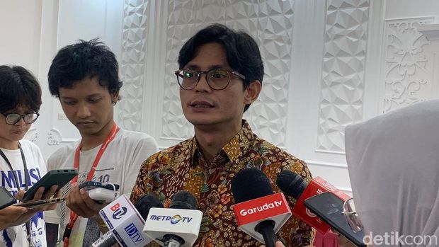 Komisioner KPU RI August Mellaz. (Anggi/detikcom)