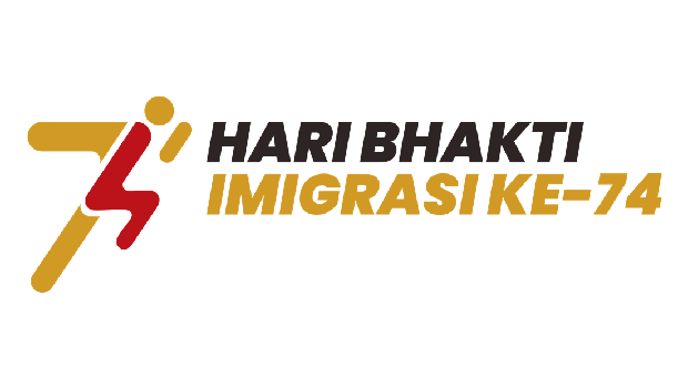 Logo Hari Bhakti Imigrasi ke-74 Tahun 2024