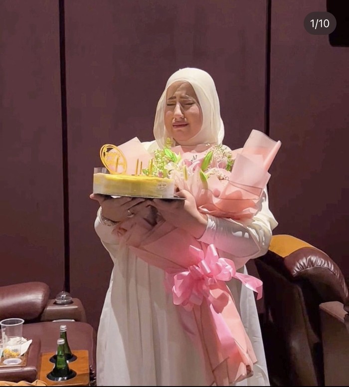 Melahirkan Anak Ke-4, Begini Momen Makan Tasyi Athasyia Saat Masih Hamil